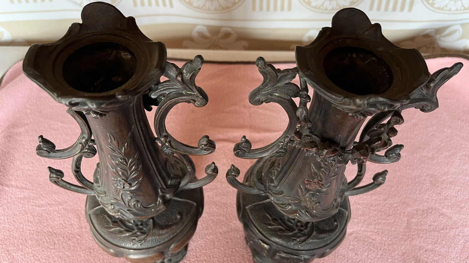 Pair of old regula vases
