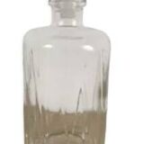 Cylindrical whiskey decanter