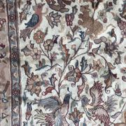Pakistani carpet wool and silk handmade 190x295 cm