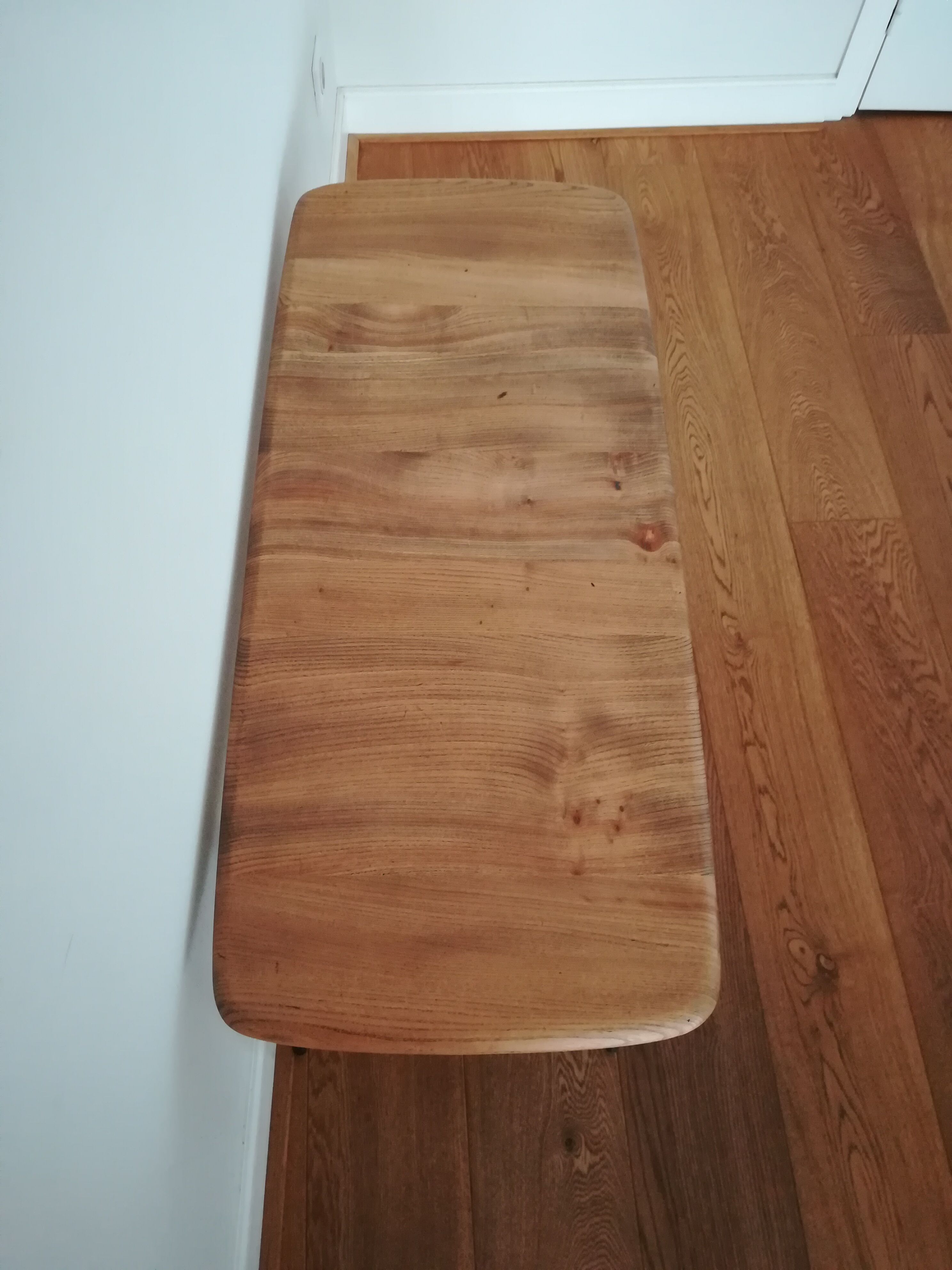 An elm coffee table