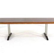 Table basse en palissandre / noyer 'Drachten' - style mid-century modern