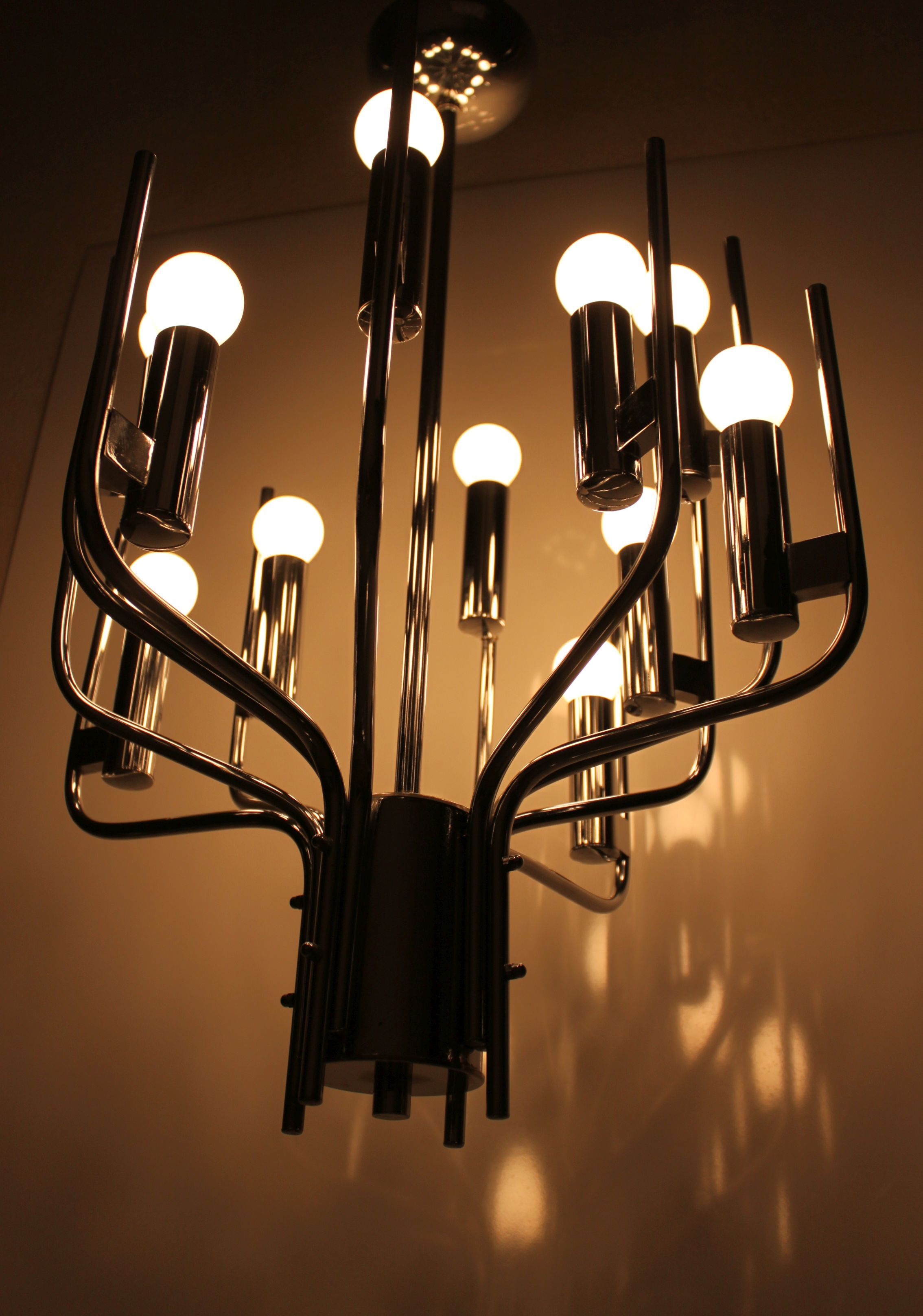 Chandelier from Sciolari in chrome metal