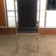 Set of 8 brass and alcantara chairs Romeo Rega 1970