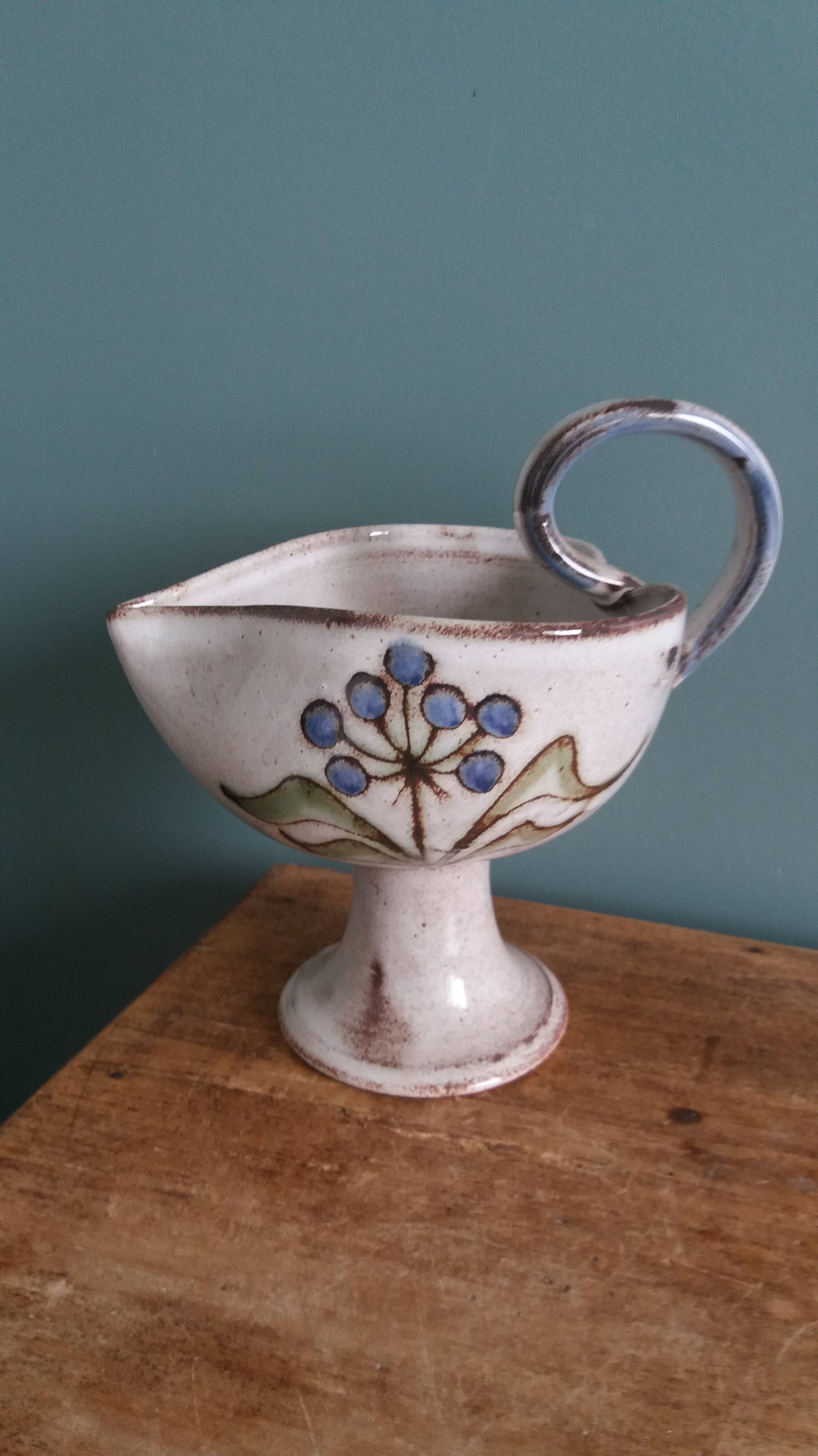 Candle holder signed Natoli from Vallauris