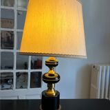 Lampe delmas noire et or