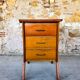 Vintage storage cabinet with 3 drawers, Circa 50's