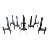 Golem chairs by Vico Magistretti, set of 8, 1970s