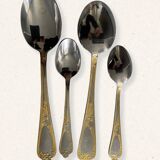 Set of 12 pieces 24k spoons