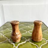 Wooden salt and pepper shaker