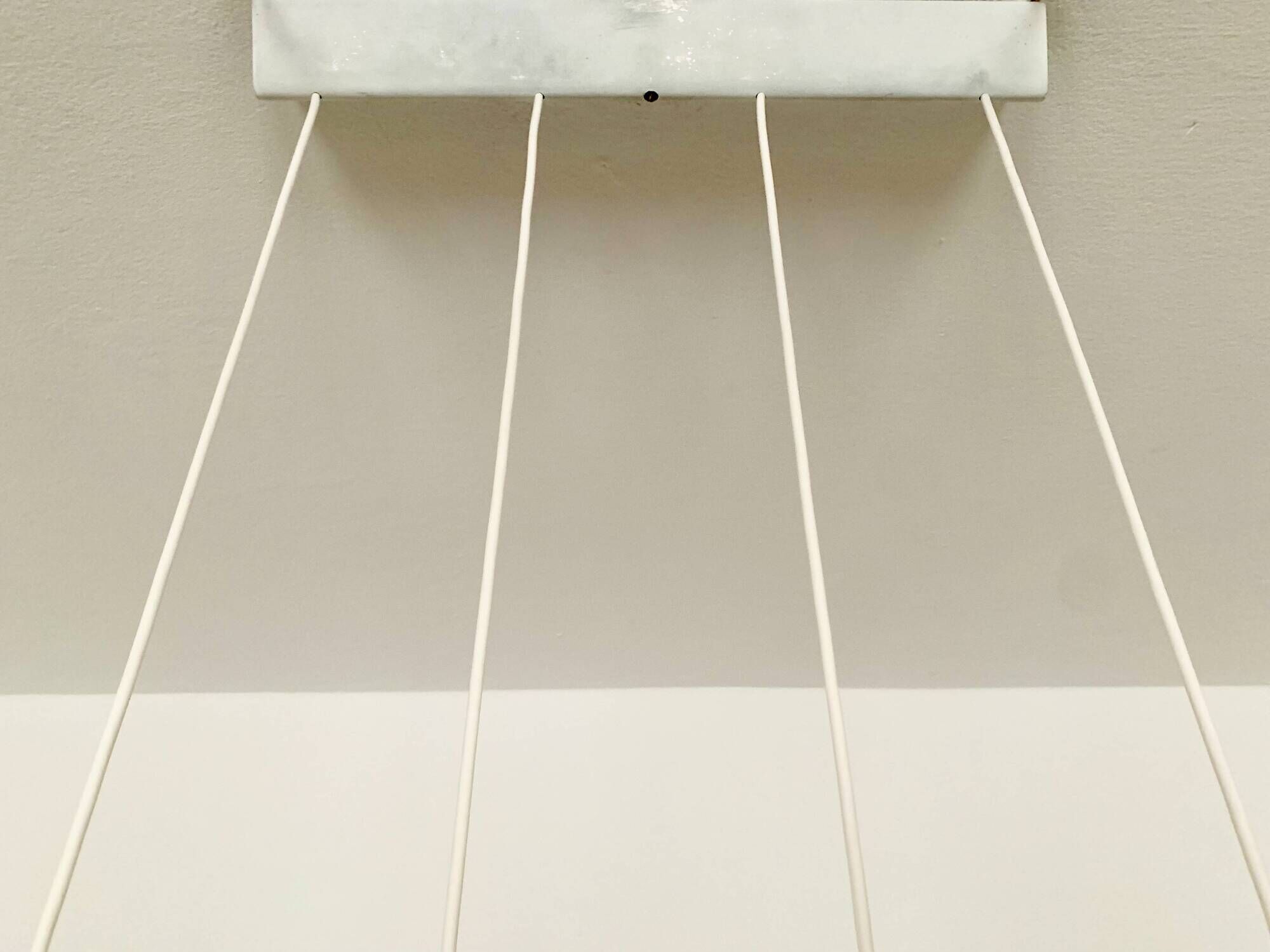 Lampe à Suspension Opaline par Uno et Östen Kristiansson