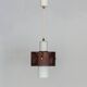 Ceiling light in the style of Mathieu Matégot, 1950s.