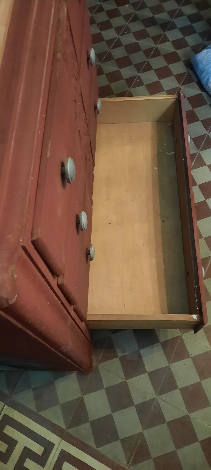 Vintage painted chest of drawers