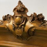 Walnut bed early 20th century