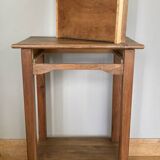Side piece of furniture at the end of a sofa on 2 levels, 20th century