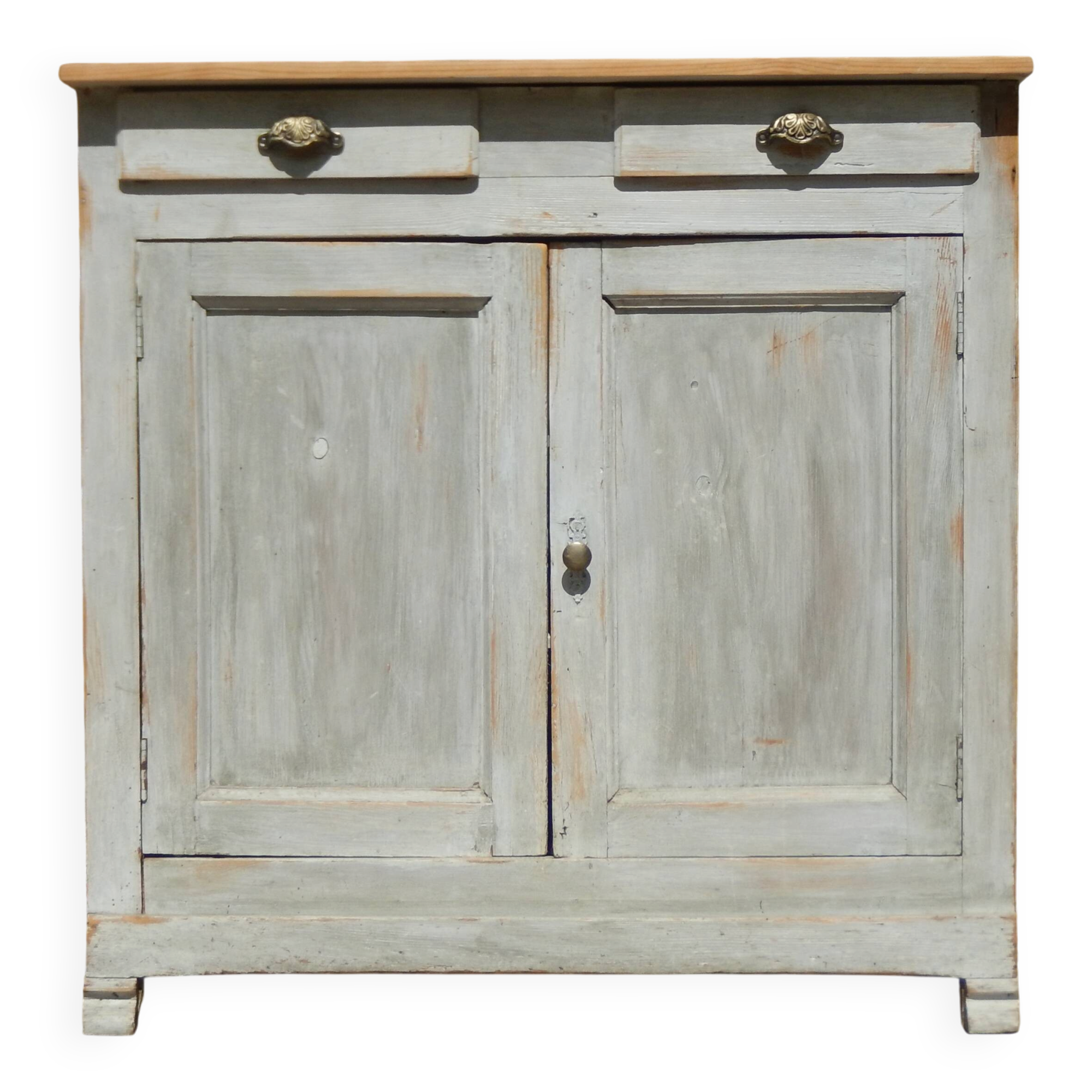 Charming Parisian buffet in patinated fir
