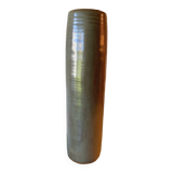 Large signed stoneware vase