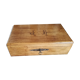 Initial original waxed wooden box j b