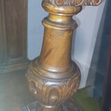 Renaissance two-part walnut sideboard
