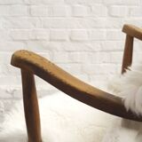 2x swedish cabin lounge armchairs