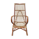 Fauteuil en rotin des années 60
