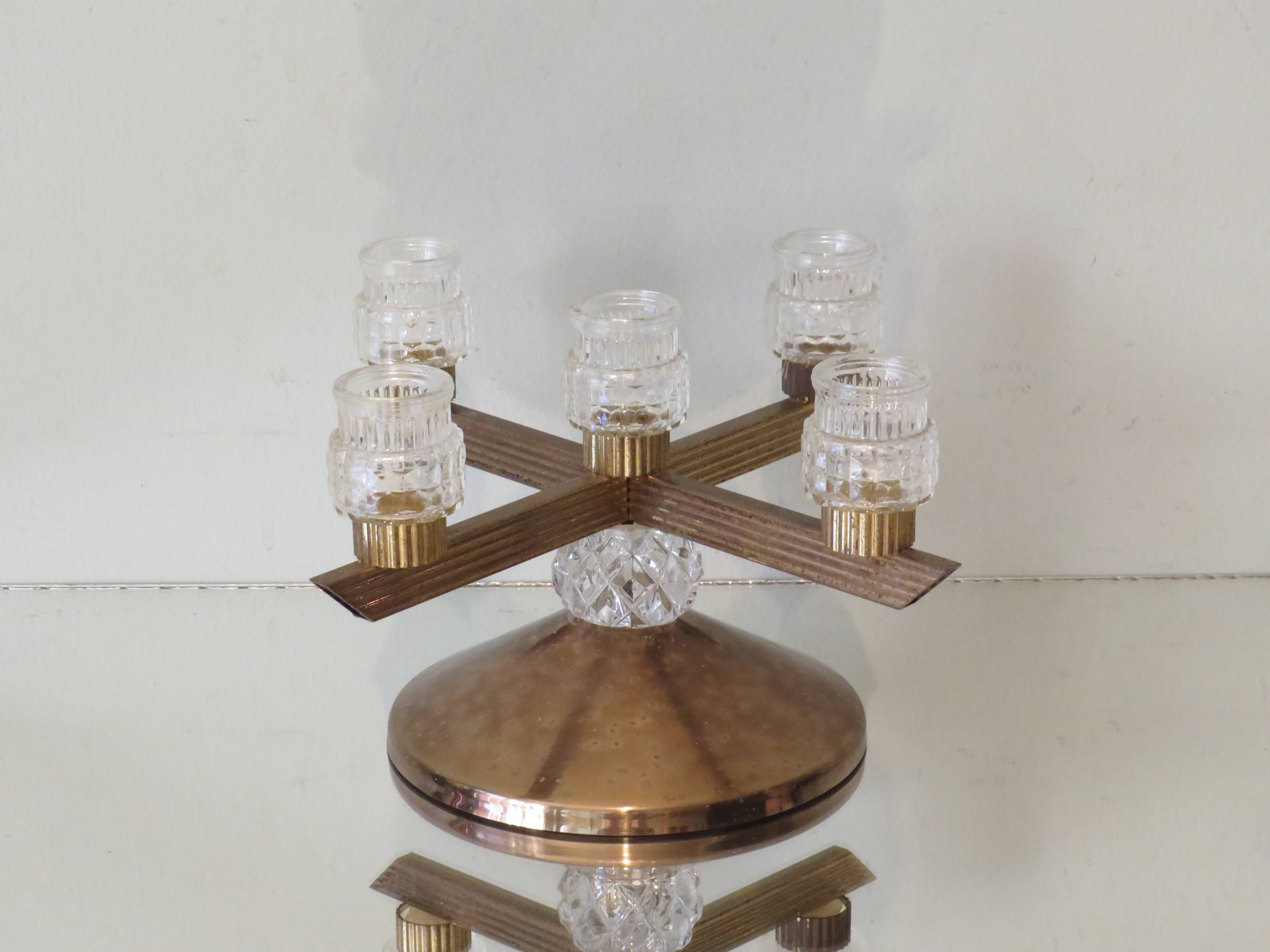 Art-Deco candlestick, Belgium 1930-1950