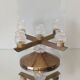Art-Deco candlestick, Belgium 1930-1950
