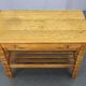 Danish mid-century oak sewing cabinet by Henning Kjaernulf