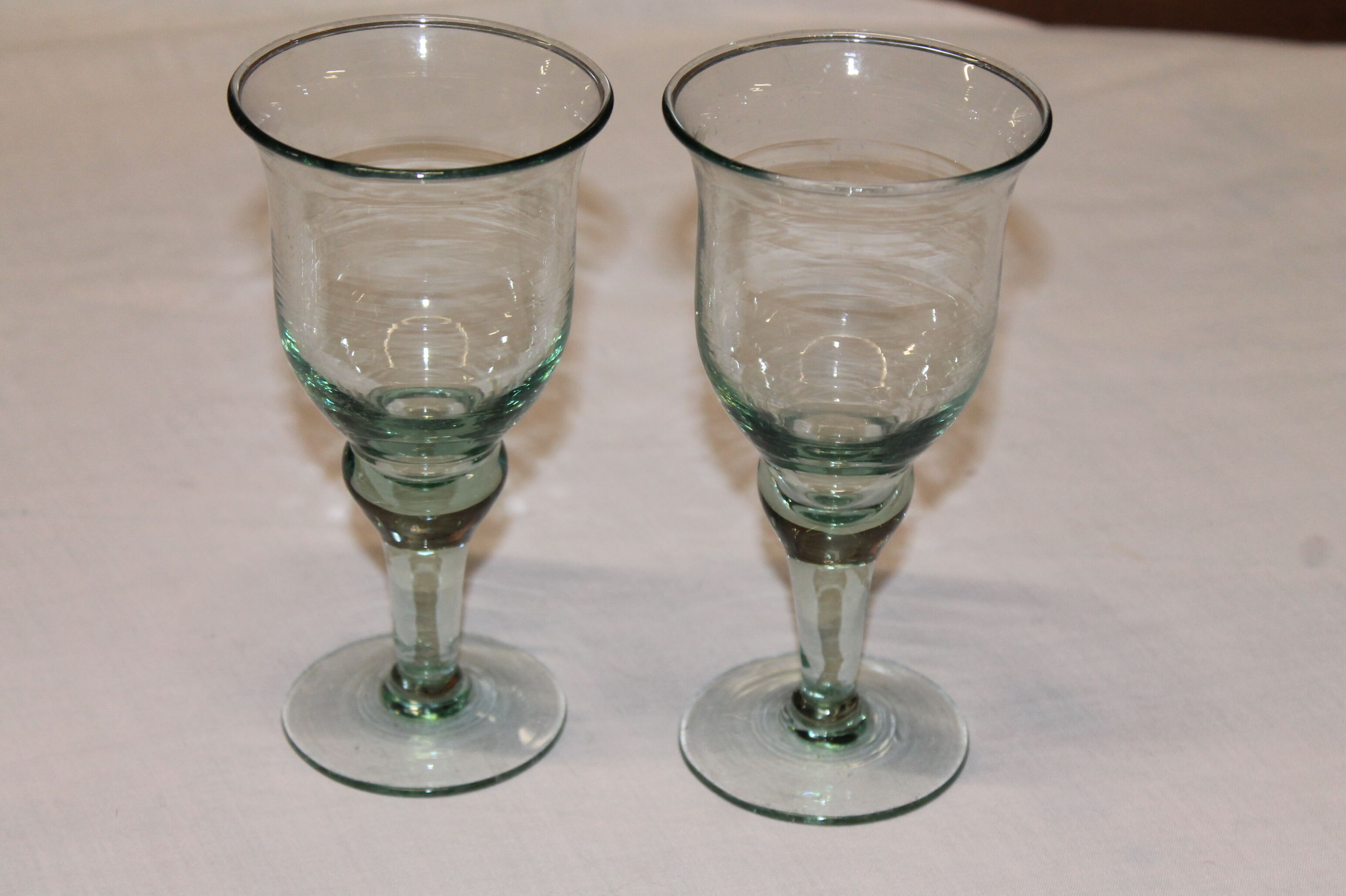 Pair of absinthe glasses