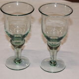 Pair of absinthe glasses