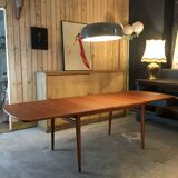 Scandinavian table with extensions-60 's
