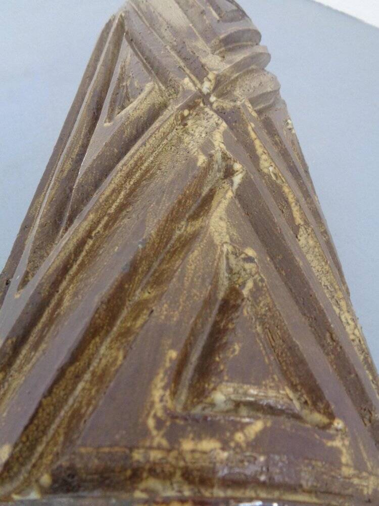 Large Brutalist Ceramic Umbrella Stand, Italy, 1960s