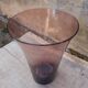 Bubble glass vase, blown, 1970s, Biot manufacture.