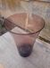 Bubble glass vase, blown, 1970s, Biot manufacture.