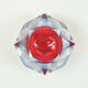 Diamond-Shaped Murano Glass Ashtray/Vide Poche by Flavio Poli for Seguso