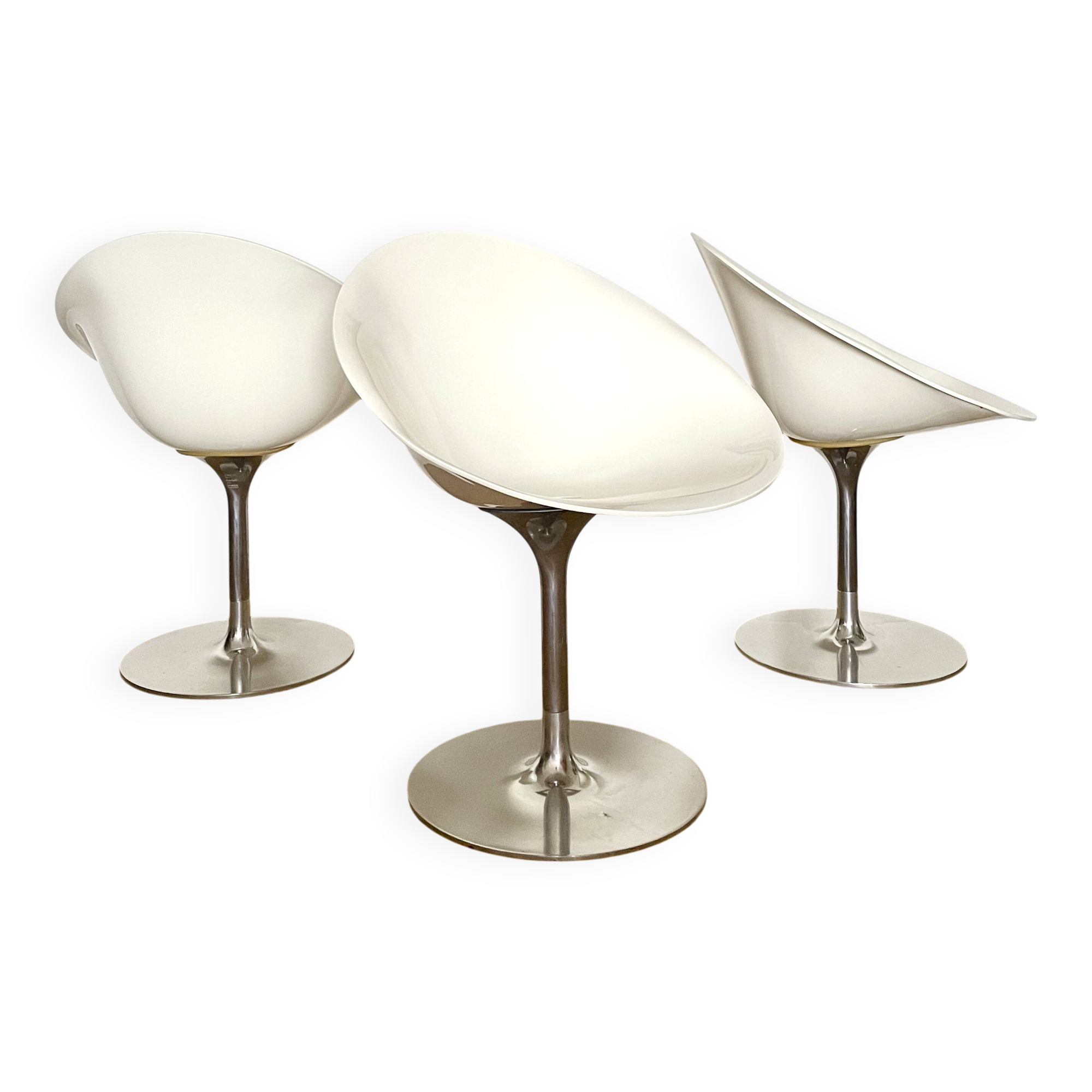 Kartell Eros white chair