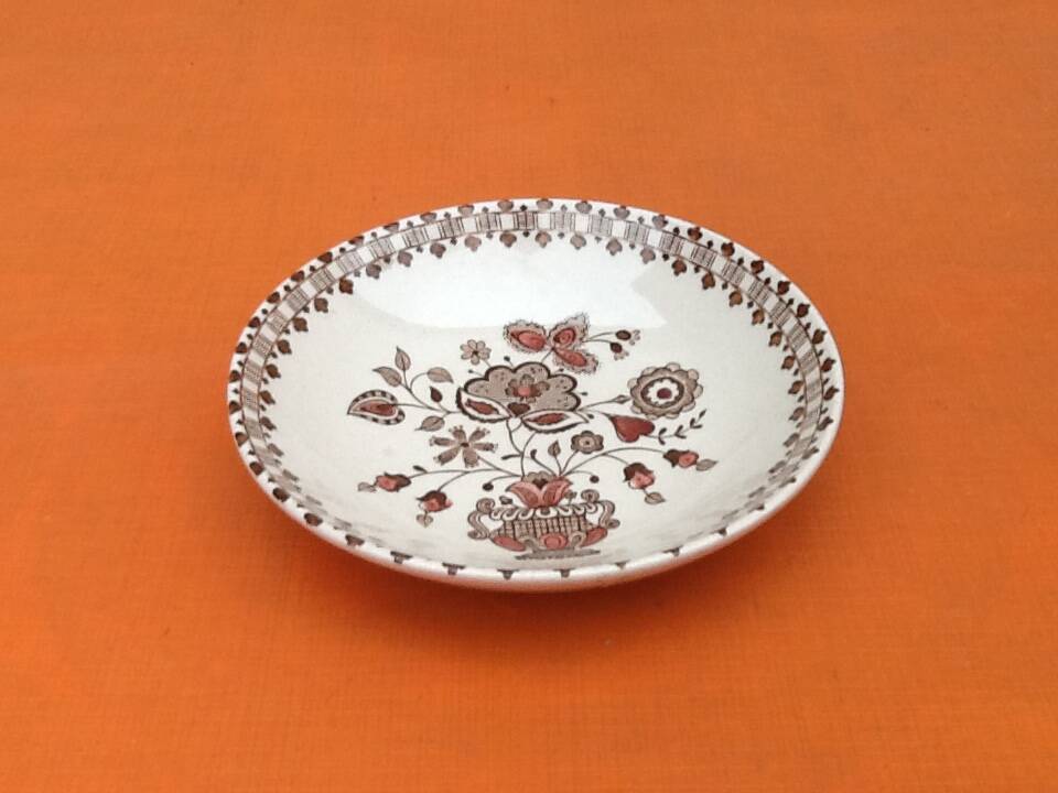 Johnson Bros Old Granite Staffordshire Ceramic Bowl / Trinket Tray