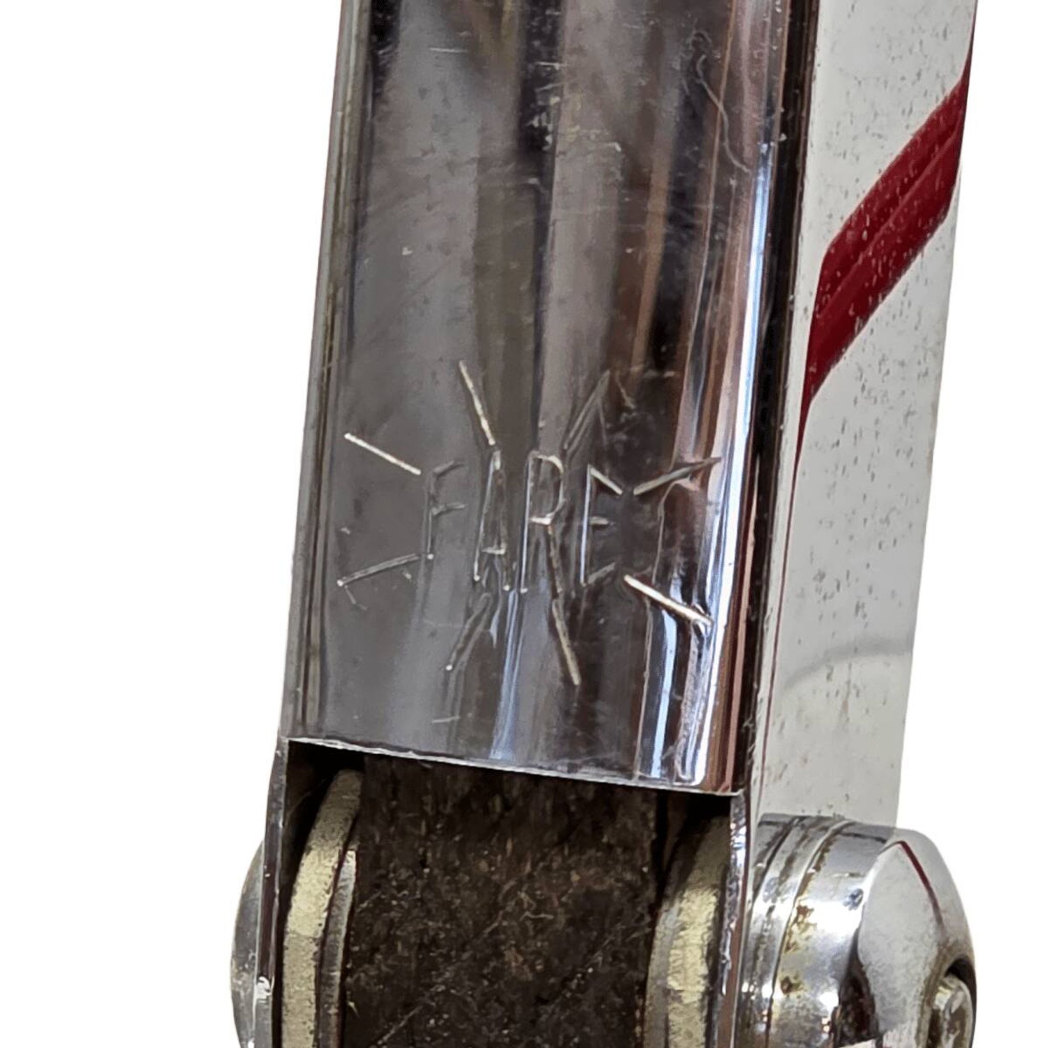 French Fare Art Deco Desk Lamp Chrome, 1930s