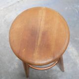 Vintage wooden bar stool by Stella Editions