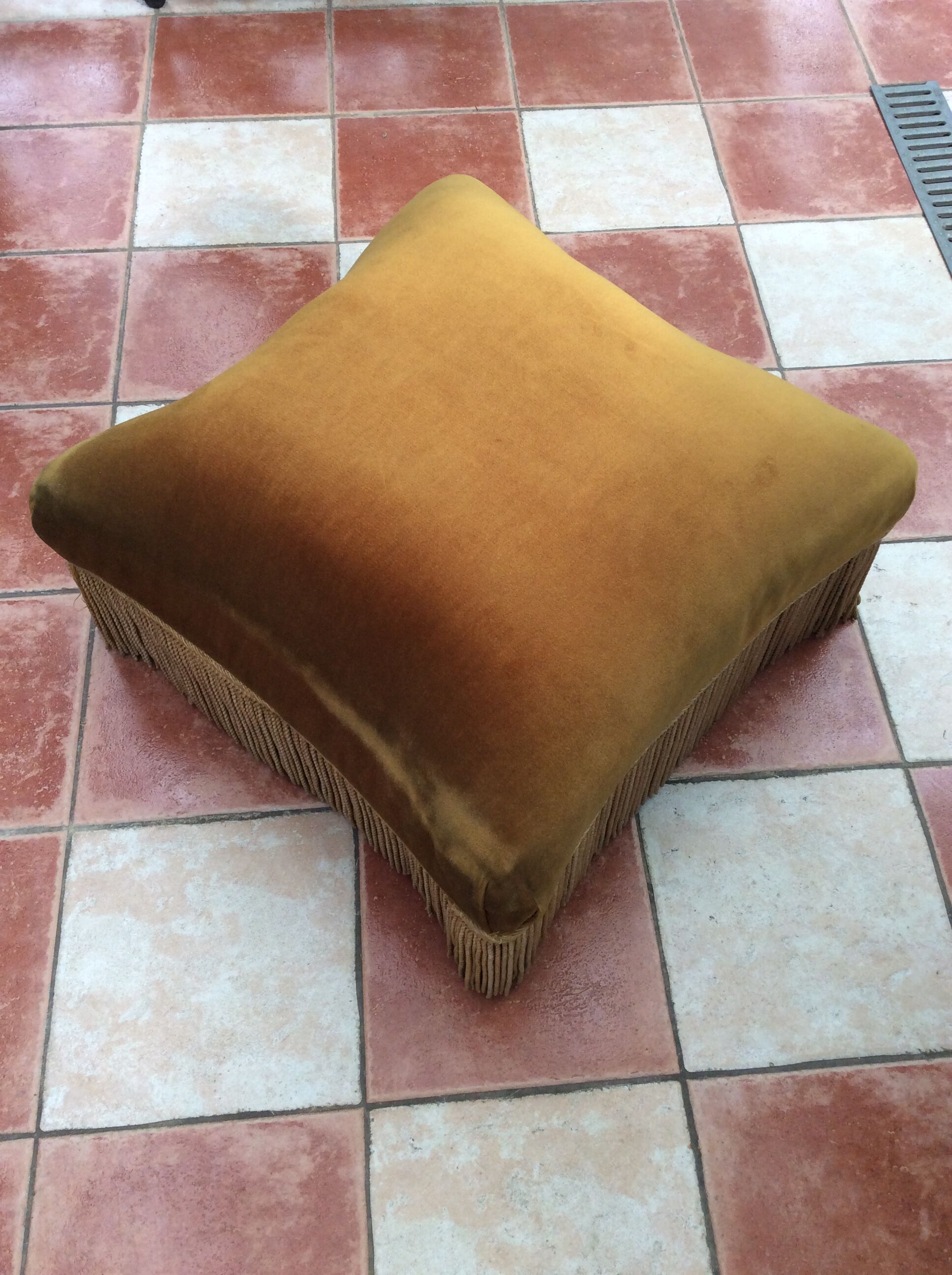 Square pouf Napoleon lll