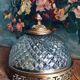Antique glass and bronze ceiling light by Maison L.GAU