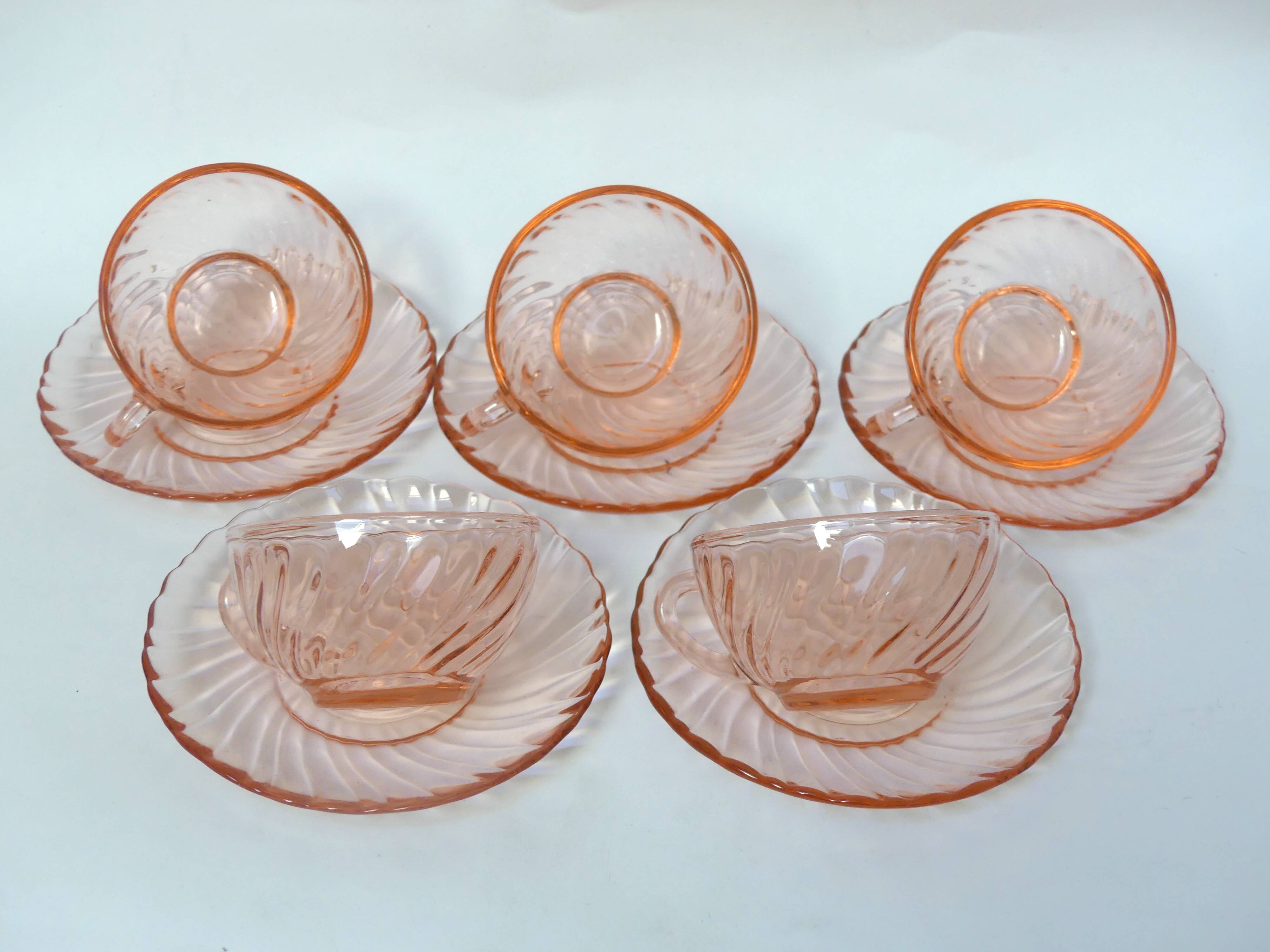 Luminarc Rosaline espresso cups