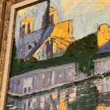 Oil on canvas "Paris Notre-Dame" by Salvatore Verniti, 2012