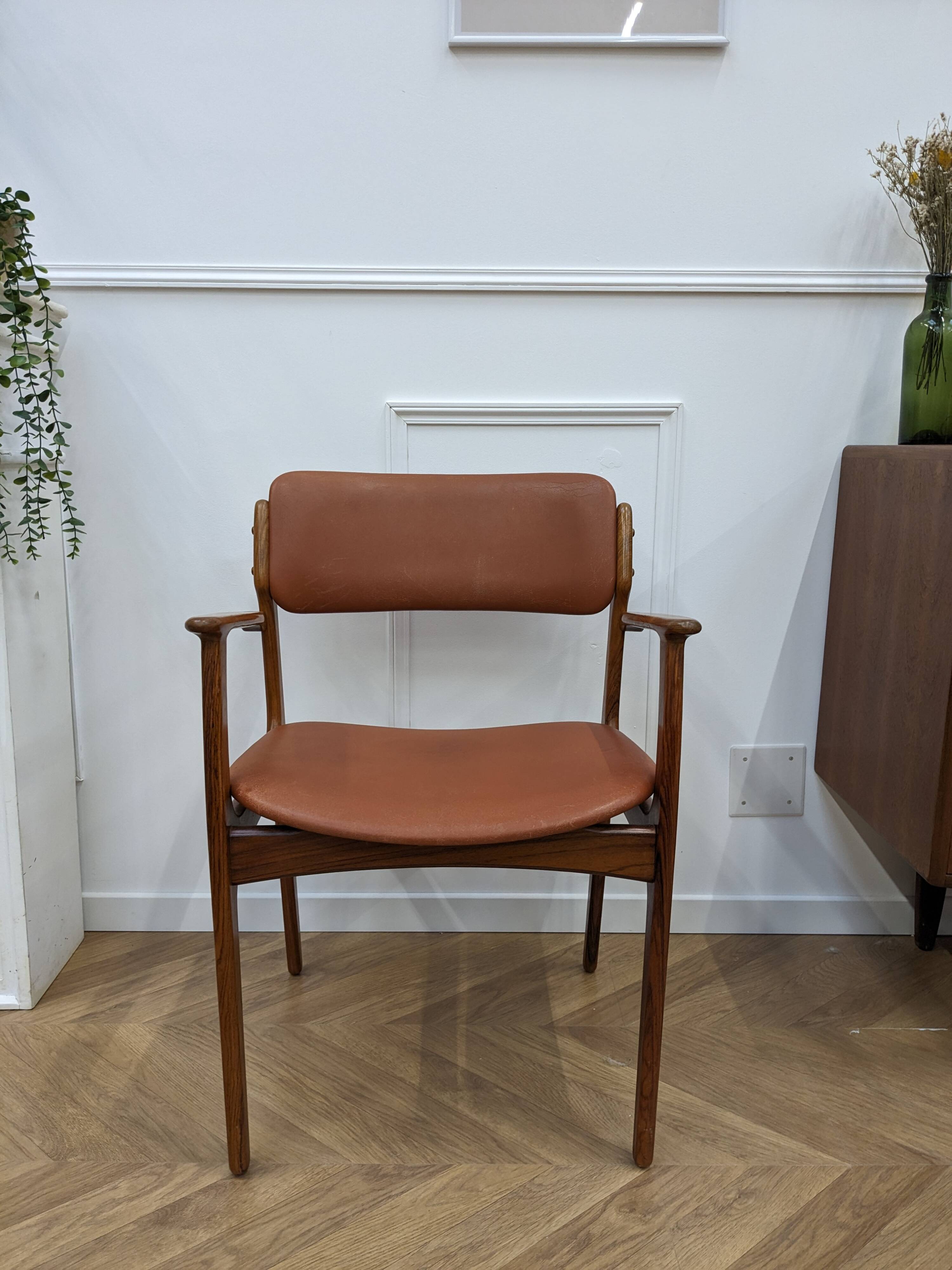 Retro armchair by Erik Buch