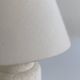 Small French lamp from the 1960s carved in stone
