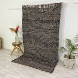 Handmade wool Berber rug 260 X 110 CM