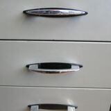 Metal industrial tiny desk