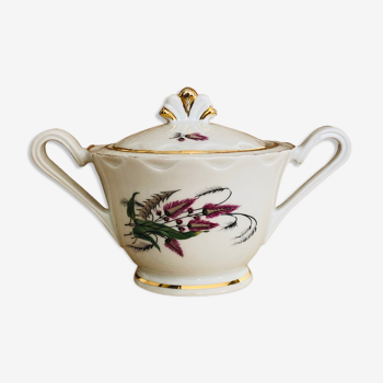 Sucrier ancien Berry Limoges en porcelaine