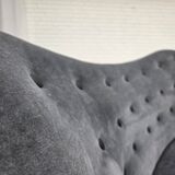 Canapé Années 1960, design danois par Slagelse Møbelværk, modèle 185, retapissé