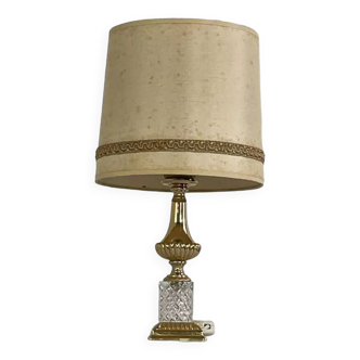 Brass and Crystal D'albret lamp