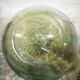 Green demijohn 3 liters